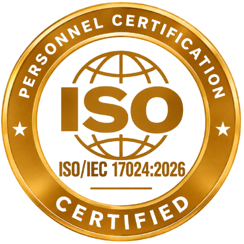 ISO/IEC 17024:2026 logo