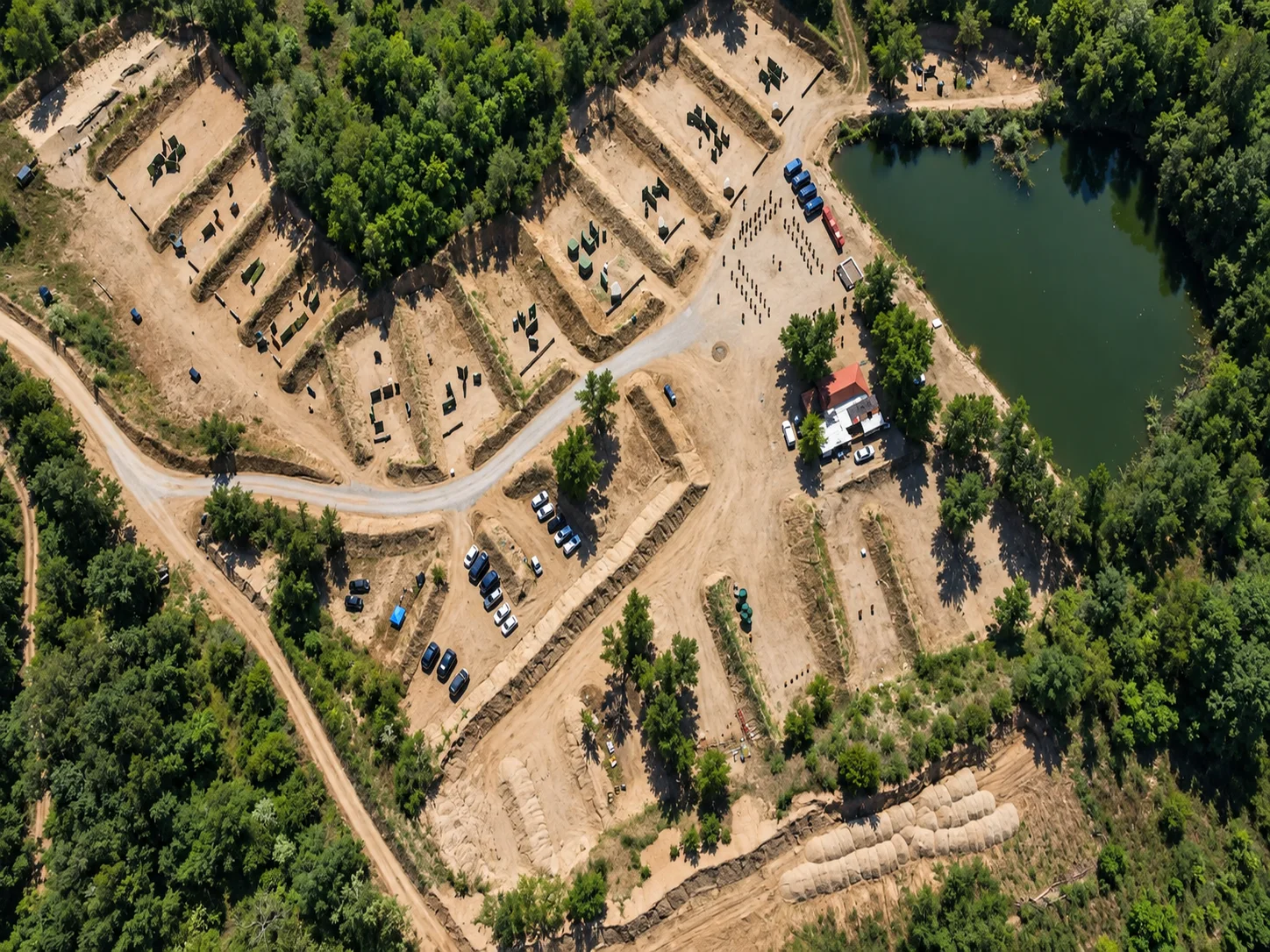 Serbia training facility